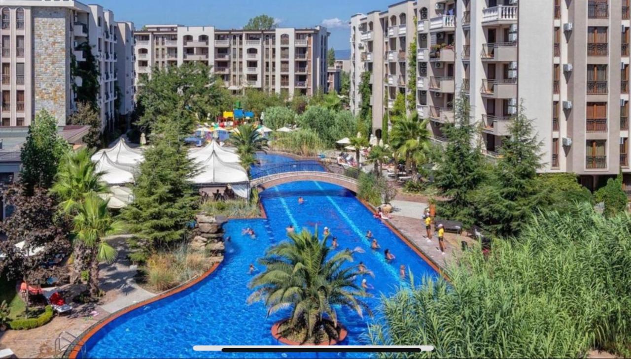 Wonderful Deluxe Appartement In Cascadas Family Resort Sunny Beach Exterior photo