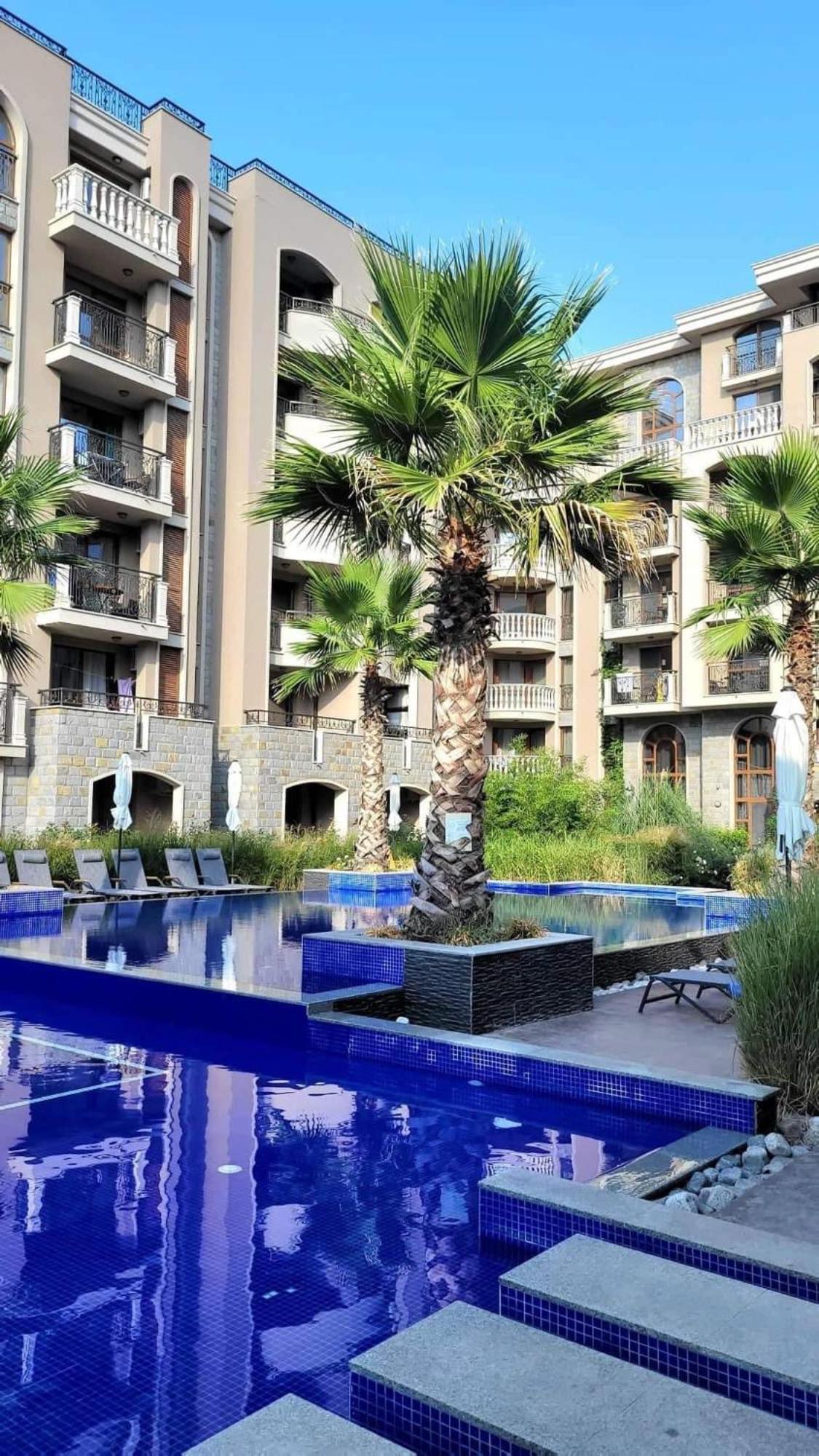 Wonderful Deluxe Appartement In Cascadas Family Resort Sunny Beach Exterior photo